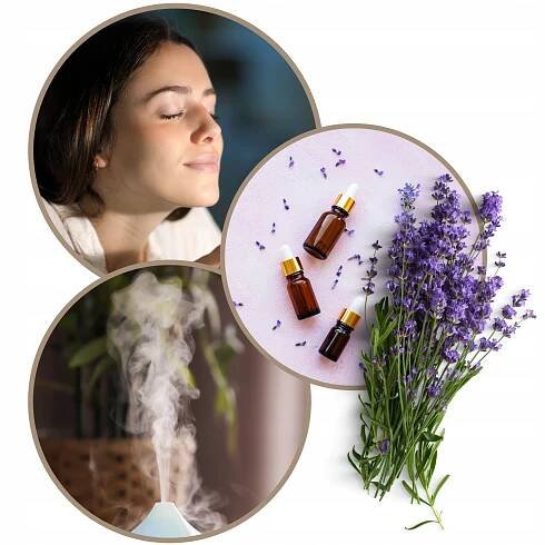 Difuzér Keramický Aromaterapie TICHÝ LED lampička 7 barev Pracovní režimy aromaterapie studená mlha