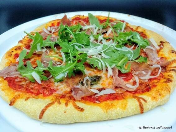 Zum Thema Pizza – Erstmal aufessen!