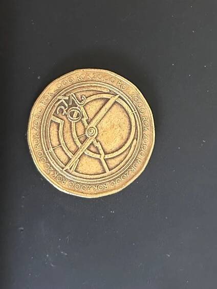 20 kč rok 2000 orloj - Numismatika