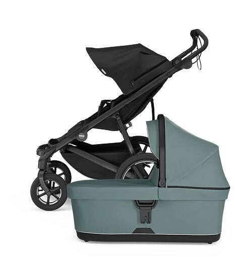 THULE Kočárek Urban Glide 4-wheel Black/Mid Blue set S