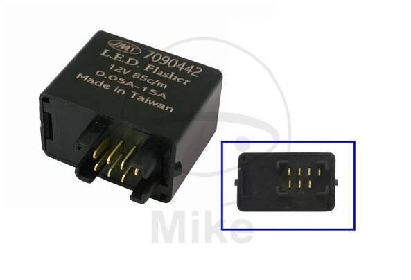 Přerušovač blinkrů JMP LED 12V 7pólový