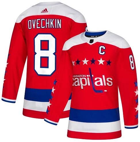 Dres Washington Capitals #8 Alexander Ovechkin adizero Alternate Authentic Player Pro