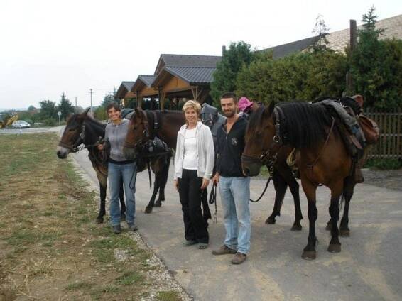 Návštěva z Francie | Fotogalerie | Appaloosa Ranč Lažínky