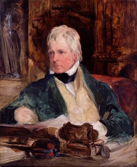 Sir Walter Scott, detail of an oil painting by Sir Edwin Henry Landseer, 1824; in the National Portrait Gallery, London