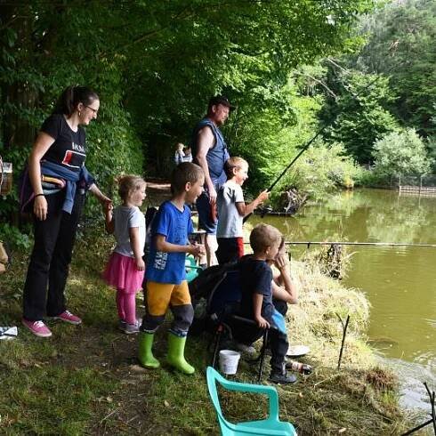 Rybářské závody na Vápeňáku-26.7. 3