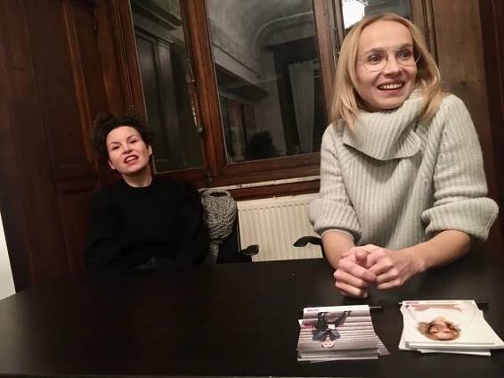 Herečka Jana Plodková a režisérka Jitka Rudolfová byly hlavními hosty JUNIORFESTu on tour v Bruselu.