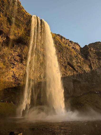 Základová fotografie na téma bujný, cestování, cíl cesty, evropa, fotka, hdr, horizont, island, island seljalandsfoss, klidný