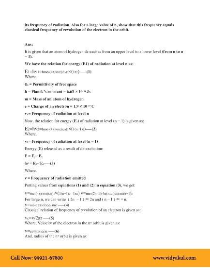 Class 12th Physics Atmos NCERT Solution CBSE 2023 