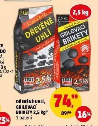 Penny Market Grilovací brikety nabídka