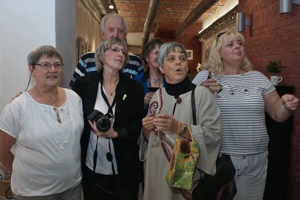 Paličkované krajky Jitky Hanákové, fotografie z vernisáže - Město Přerov
