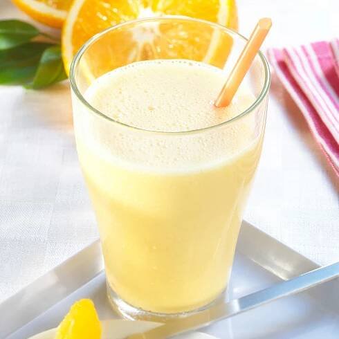 Zobrazit Pomerančový shake se zázvorem receptů