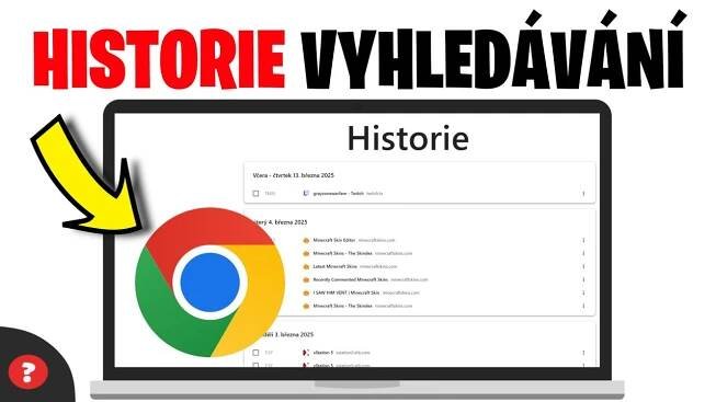 Jak zjistit historii vyhledávání v Google Chrome