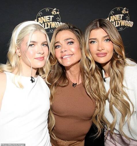 L-R Lola Sheen, Denise Richards, and Sami pictured on February 26. The women star in the Bravo reality television series Wild Things
