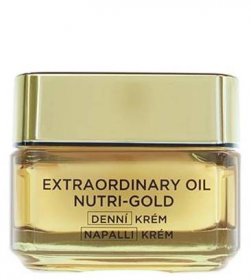 L'Oréal Paris Nutri-Gold Extraordinary Oil denní výživný krém s  mikro-perličkami oleje 50 ml (3600522632276) | TSBOHEMIA.CZ