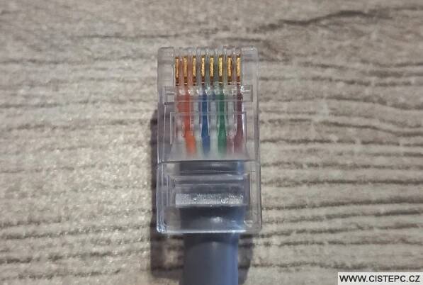 Jak opravit nebo vyrobit síťový UTP kabel s konektorem RJ45