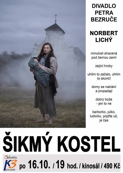 VYPRODÁNO: Šikmý kostel (Po 16.10.2023, 19:00)