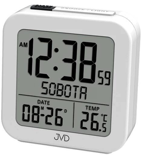 JVD Digitální rádiem řízený budík s češtinou JVD RB9370.1