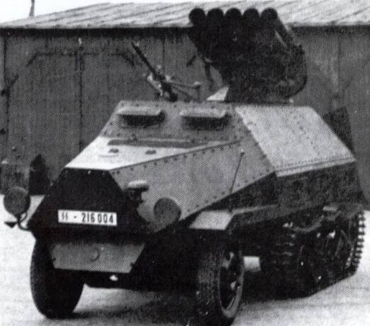 15 cm Panzerwerfer 42 auf Maultier (Sd.Kfz.4/1) : Německo (DEU)