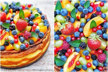 ovocné dorty pro děti
