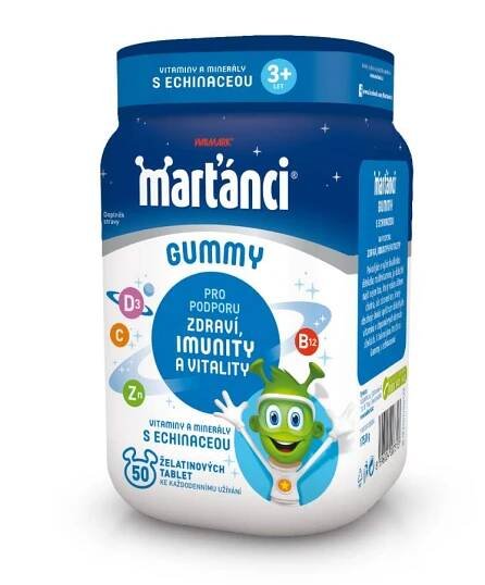 Marťánci Gummy Echinacea 20mg tbl.50