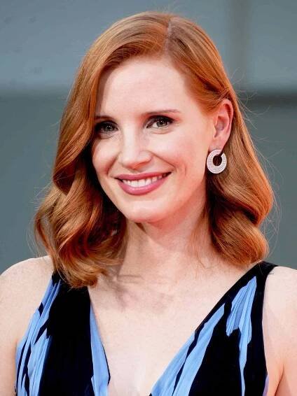 Jessica Chastain during her Hand and Footprint Ceremony November 3, 2016