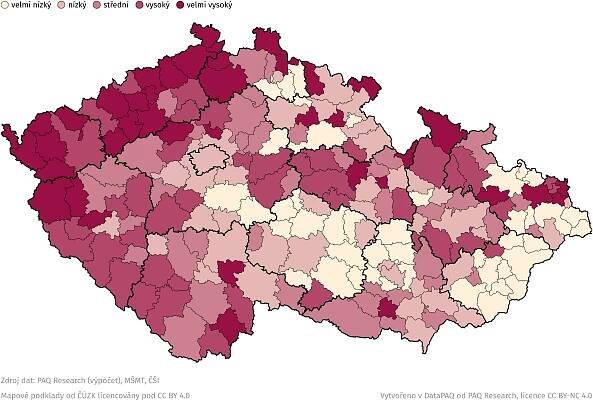 Vzdělávací neúspěšnost postihuje nejzávažnější vzdělávací problémy — míru neprospívání, opakování ročníků, vysoké absence a nedokončování ZŠ