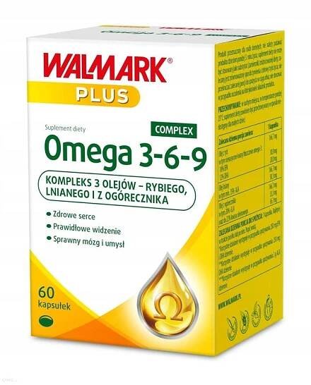 WALMARK OMEGA 3-6-9 ZDRAVÉ SRDCE 60 KAPSLÍ