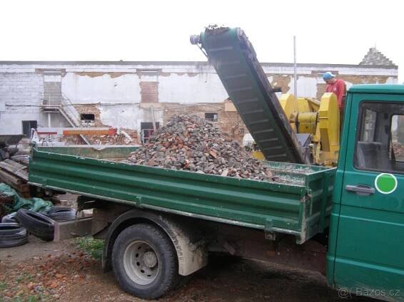 Drtic stavebni suti Drticka Recyklace