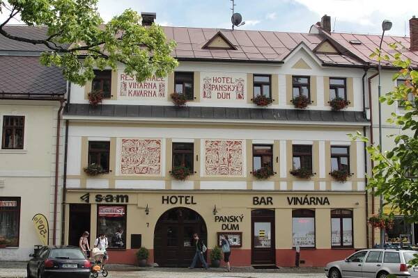 Hotel PANSKÝ DŮM, Nové Město na Moravě