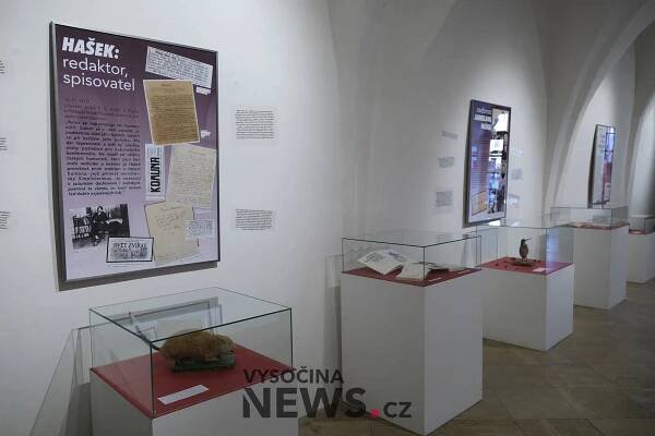 Havlíčkobrodské muzeum připomíná životní výročí Jaroslava Haška | Vysočina-news.cz