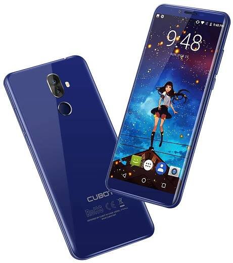 Cubot X18 Plus 4GB/64GB modrá