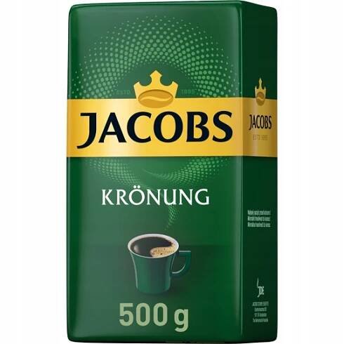 Jacobs Kronung 500g mletá káva dovoz