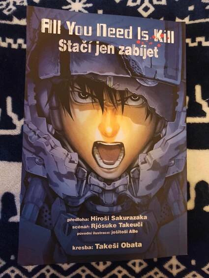RECENZE MANGA- All You Need Is Kill 8