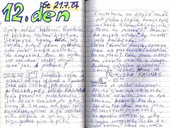 2004 Pobaltí : VSK MU Brno – oddíl kanoistiky