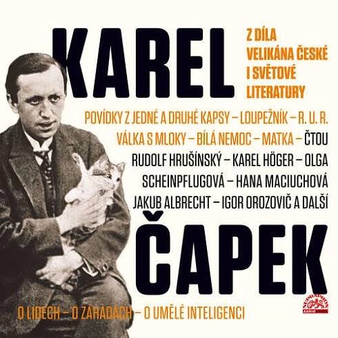 Různí interpreti – Čapek: Z díla velikána české i světové literatury CD-MP3 - DOPRAVA ZDARMA od 2 000 Kč