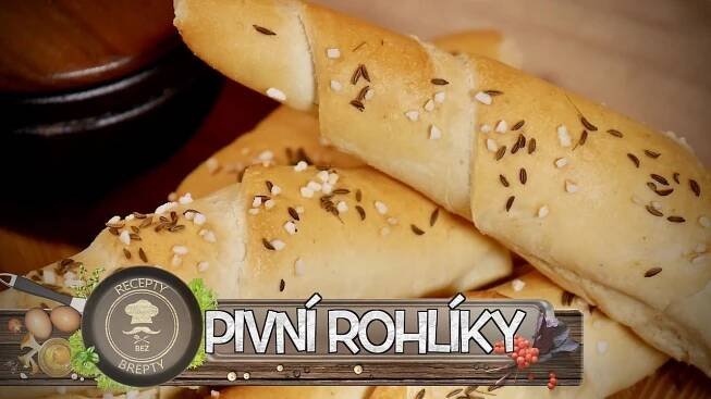 Pivní rohlíky rychle a jednoduše