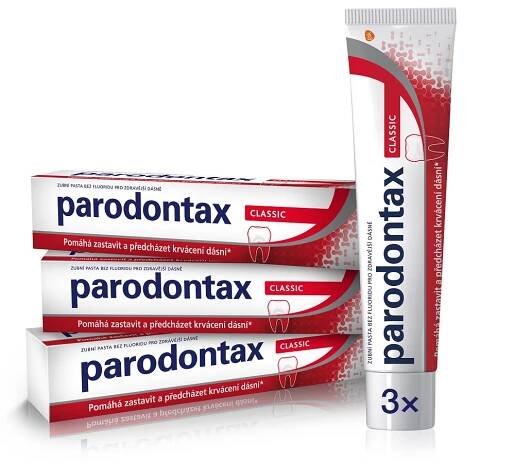 PARODONTAX Classic Zubní pasta 3 x 75 ml