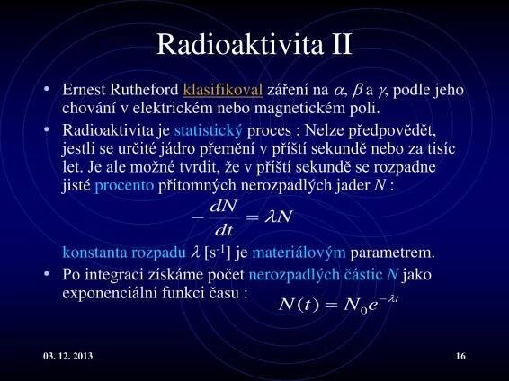 PPT - FIIFEI_ 1 3 Základy jaderné fyziky a energetiky PowerPoint Presentation - ID:4736992