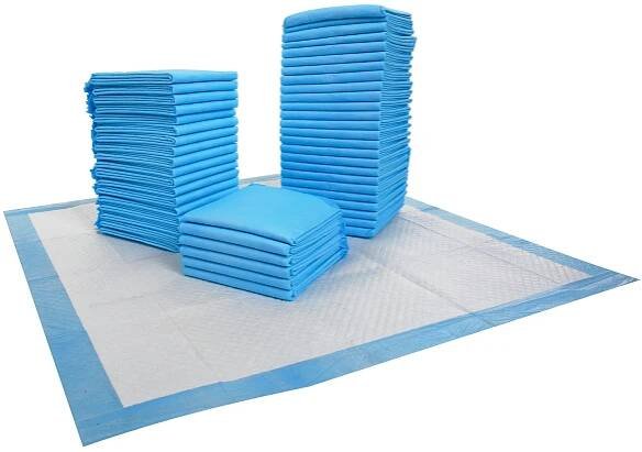 Mersjo Absorpční podložky pro zvířata L 60x60 cm (100 ks) L | Pro zvířata \ Pro psa \ Hygienické podložky Banney Strona