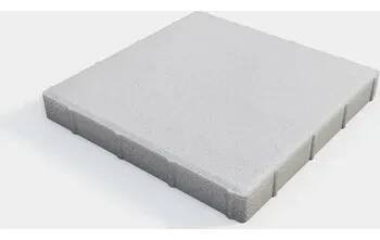 Dlažba Betonová plošná dlažba HBG® 40x40 cm HBG 40/40/5 II bil LUX