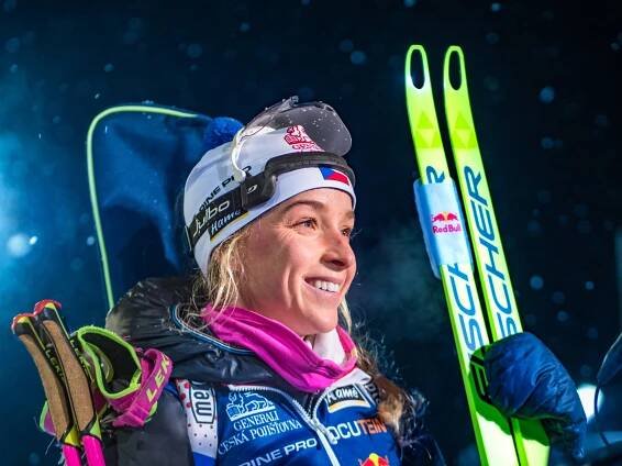 Velký posun Markéty Davidové. Ve stíhačce v Kontiolahti dojela sedmá - Biatlon