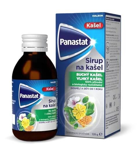 Panastat sirup na kašel 128g