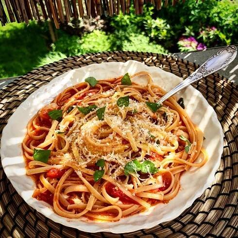Spaghetti al pomodoro – Karinvari