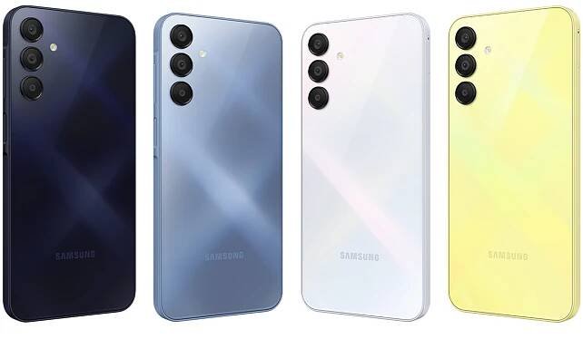 Mobilní telefon Samsung Galaxy A15 4 GB / 128 GB (SM-A155FZKDEUE) černý | DATART