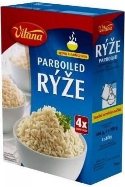 Vitana Parboiled rýže 4 x 100 g