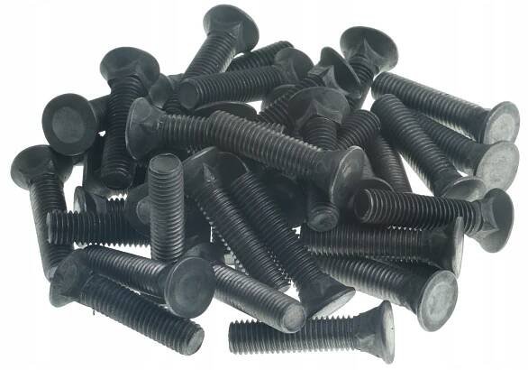 PLUŽNÍ ŠROUB KONUSOVÁ RADLICE ŠROUBY M 10 x 45 mm 1 kg ZÁMKOVÁ KUŽELOVÁ HLAVA