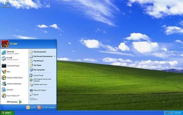 Nostalgická vzpomínka! Vyzkoušejte si legendární Windows XP ve webovém prohlížeči