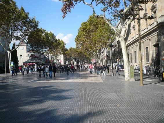 Las Ramblas de Barcelona