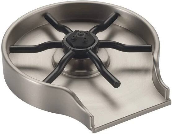 DELTA Glass Rinser for Kitchen Sinks, Kitchen Sink Accessories, Bar Glass Rinser, SpotShield Stainless GR150-SP