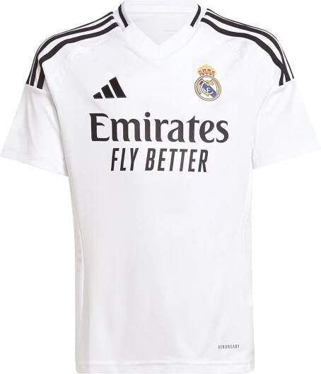 Dětský domácí dres s krátkým rukávem adidas Real Madrid 2024/25